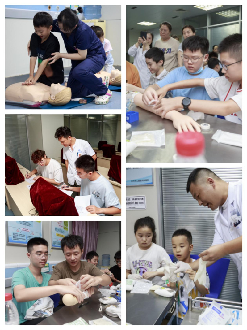暑假职工亲子急救知识科普培训班--关爱生命，就在身边