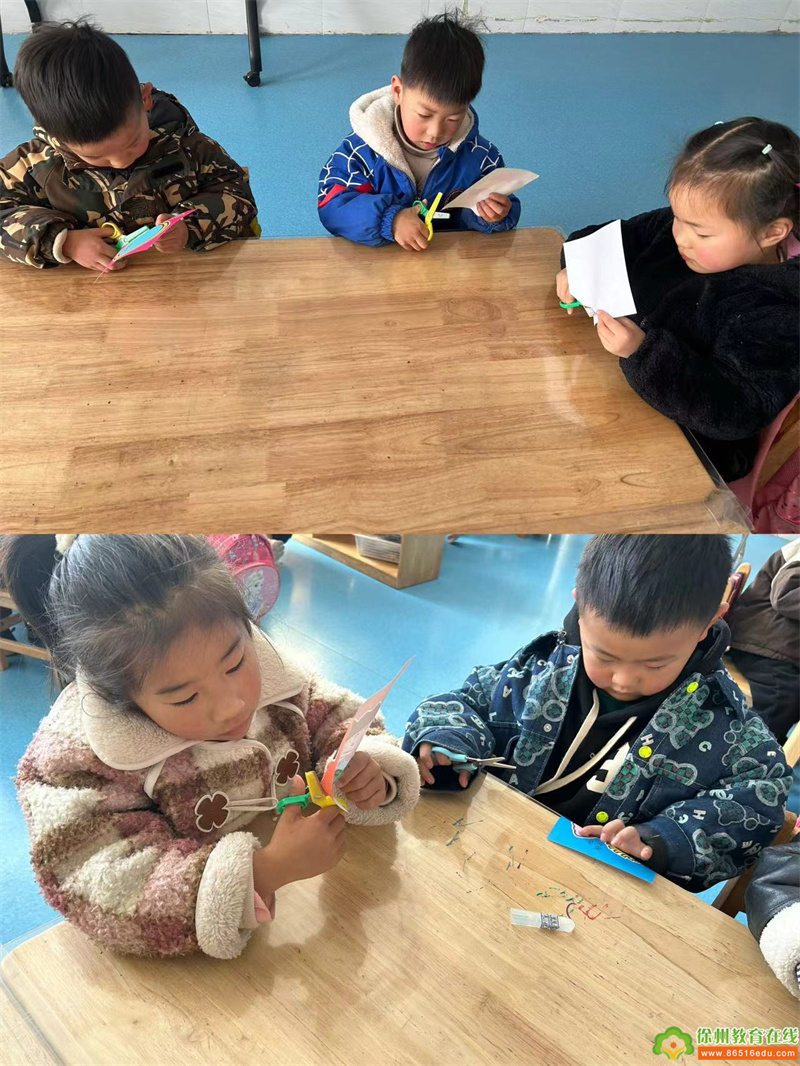 “巧手剪剪 趣味无限”——单集镇中心幼儿园开展剪纸主题活动