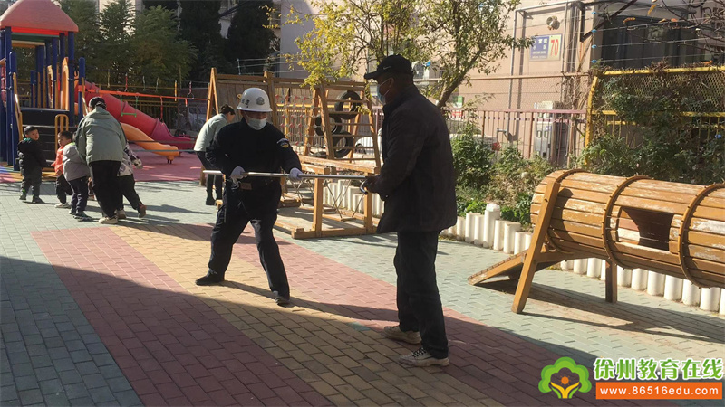 “反恐防暴，呵护成长”——云龙区民富园幼儿园反恐防暴演练活动