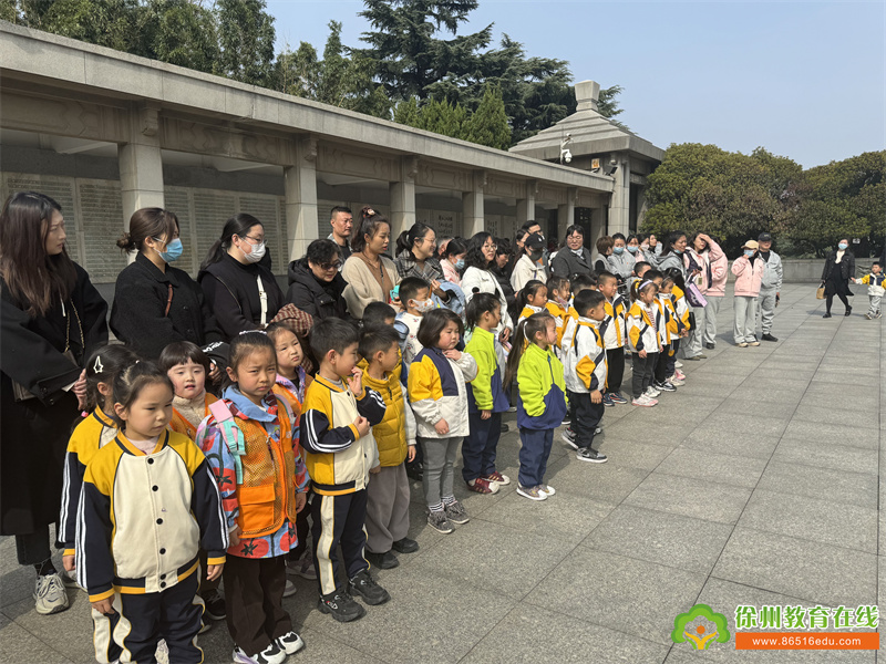 缅怀革命先烈 赓续红色力量——二实幼党支部联合德育办开展淮塔祭扫活动