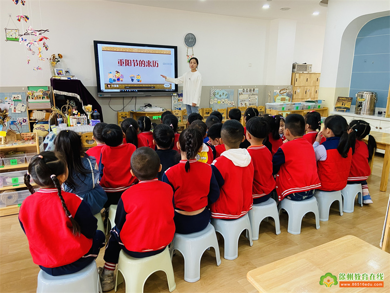 孝润童心 爱满重阳——星晨路幼儿园开展了重阳节主题活动