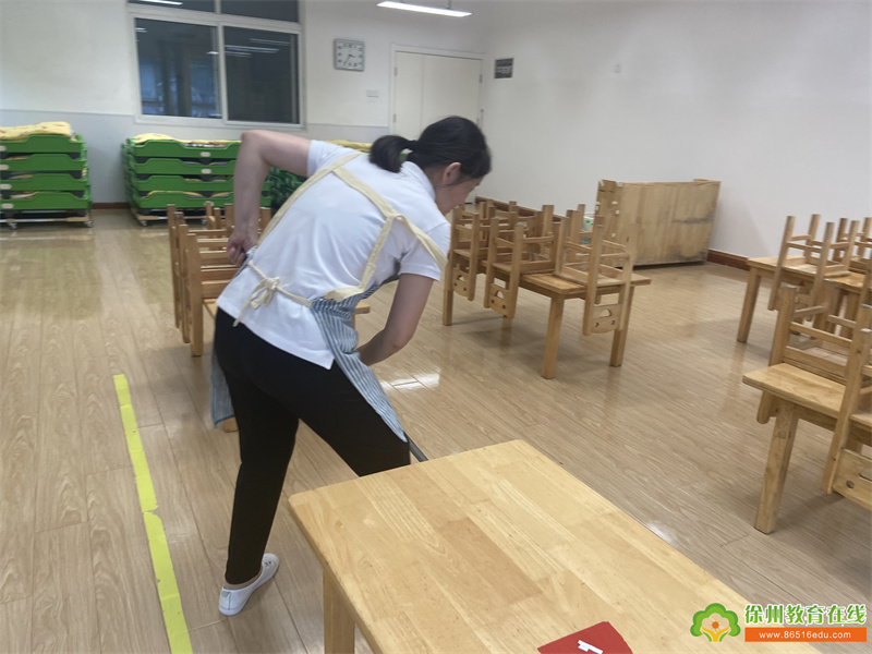 精心准备“净”待归来——徐州市和风雅致幼儿园开学前准备工作