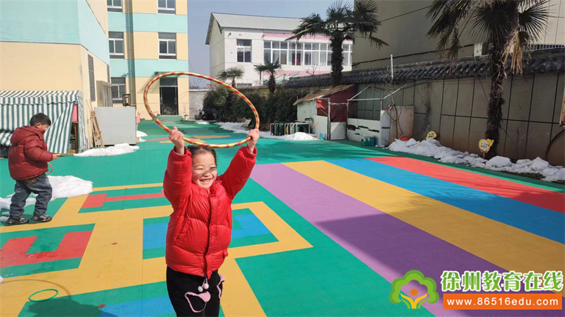 单集镇中心幼儿园：这里有“圈圈”