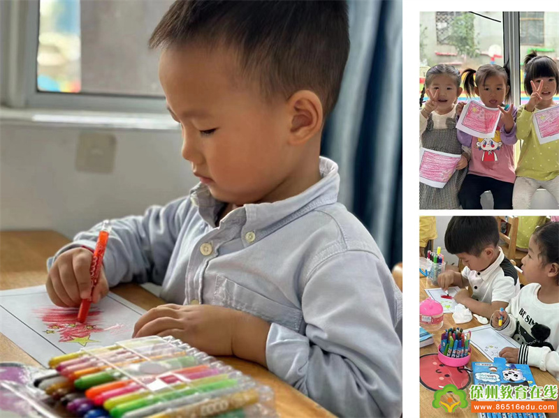 童心献礼，喜迎国庆——单集镇贺庄幼儿园国庆节主题教育活动