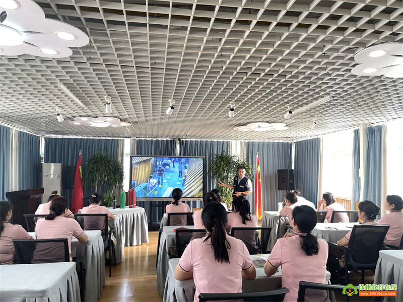 筑牢“防火墙”保障“园”平安——泉山区机关幼儿园消防安全知识培训活动