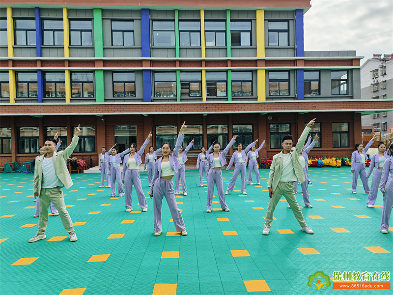 舞动大许镇，风采铜山人——大许镇中心幼儿园广场舞比赛