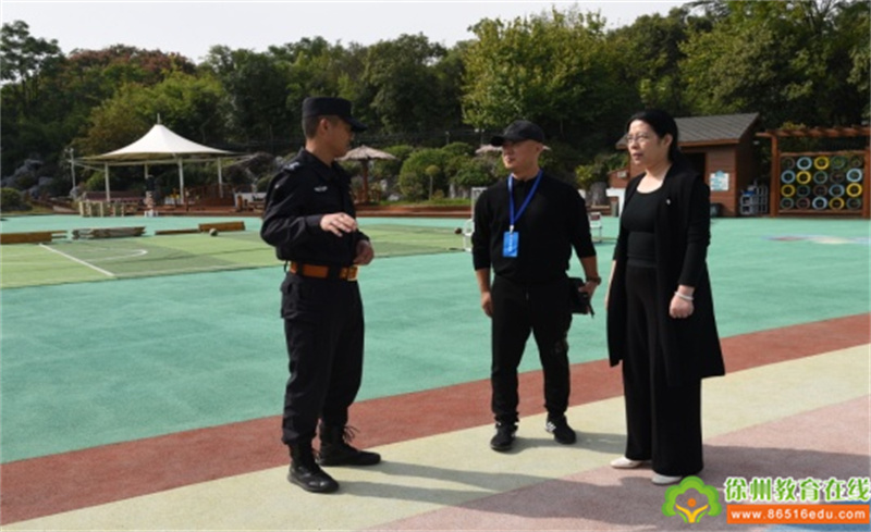 筑牢反恐底线，保障校园安全——二实幼与泉山巡特警大队联合开展反恐维稳安保培训