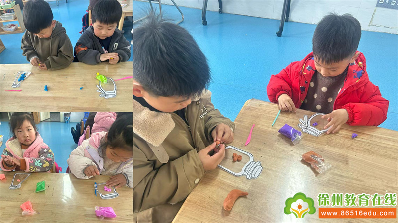 单集镇中心幼儿园： 把春天装进瓶子里 和春天撞个满怀